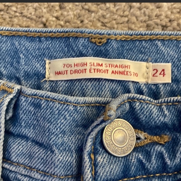 Levi’s 70s high slim straight - Picture 3 of 3